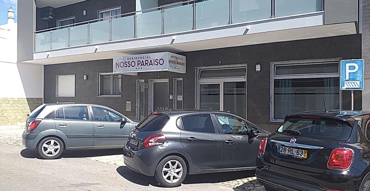 Residencial Nosso Paraiso Bed & Breakfast Quarteira Eksteriør bilde